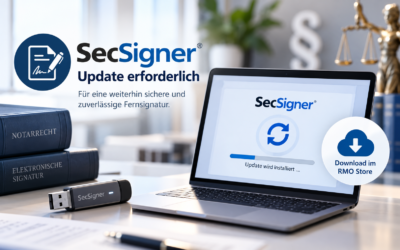 Wichtige Information: SecSigner-Update für die Fernsignatur erforderlich